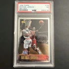 MICHAEL JORDAN 1996-97 TOPPS NBA AT 50 50TH ANNIV PSA 7 FOIL CARD #139