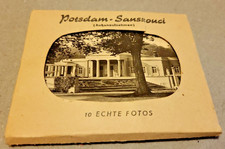 Park Schloss Sanssouci- Potsdam  10echte Fotos - Miniformat -  ca 9x7 cm ca 1970