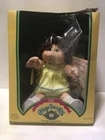 1985 Cabbage Patch Kid Cheryln Tricia Brown Hair & Eyes Yellow Dress NIB