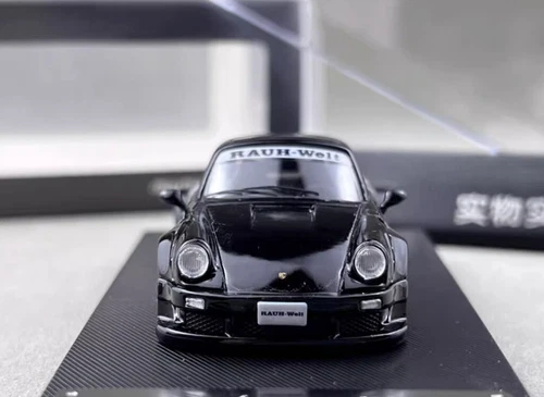 MC 1/64 Black Dragon RWB Porsche 930 Sports Model Diecast Metal Car Collection - Picture 6 of 7