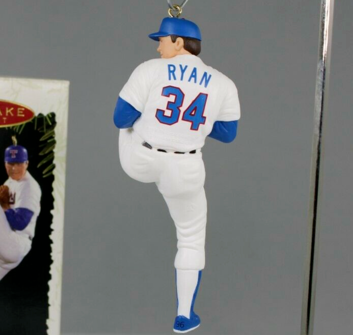 Vintage 1996 Hallmark Keepsake Nolan Ryan At The Ballpark Ornament
