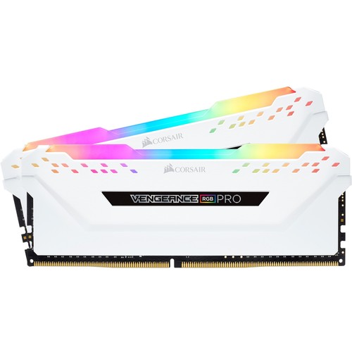 Corsair DIMM 16 GB DDR4-3200 (2x 8 GB) Dual-Kit, Arbeitsspeicher, weiß - Bild 1 von 3