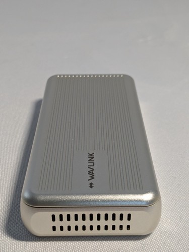 Wavlink WL-ST401C Silver USB 4 PCIe NVMe SSD Enclosure With Silicone Case - Picture 3 of 13