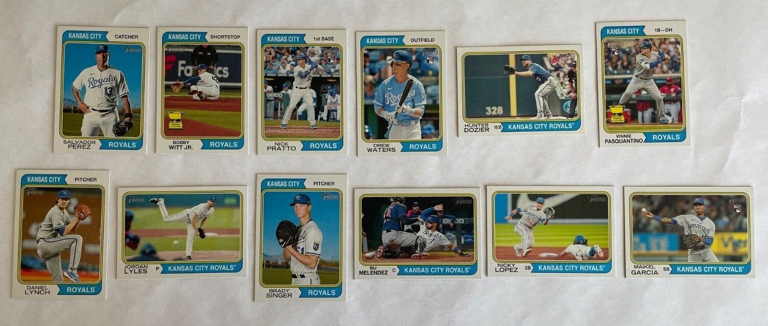 2023 Topps Heritage - Base Team Set #1-400 - You Pick Your Team - w/All RCs - Picture 8 of 24