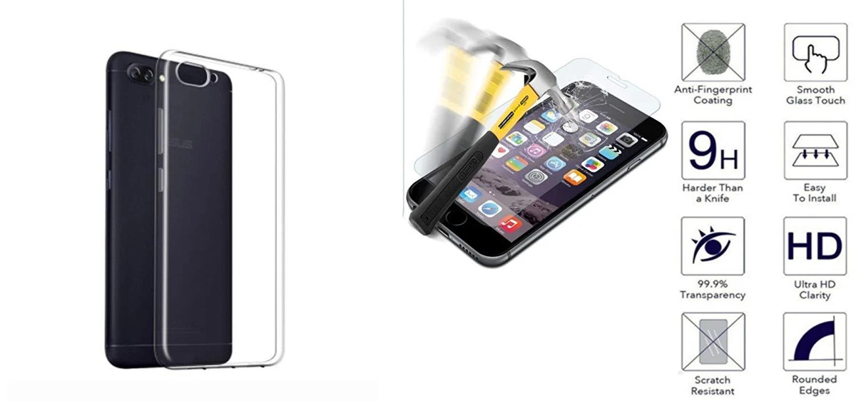 Housse De Téléphone Portable Pour Asus ZenFone 4 Max - Gris Foncé - Style Couverture En Feutre Et Simili Cuir - Neuf