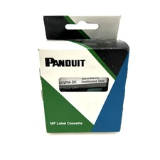 Panduit T075X000VPM-BK MP Label Cassette 0.75" x 23' Continuous Tape