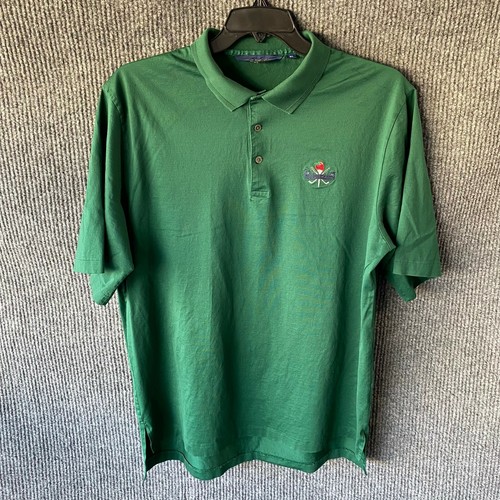 Ralph Lauren Polo Shirt Mens Extra large Green Golf Logo Preppy Casual