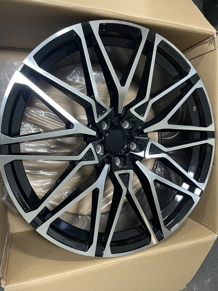Juego 4 ruedas BMW X5M X6M 22 pulgadas 818M X5 X6 5X112 Foto 2 de 2