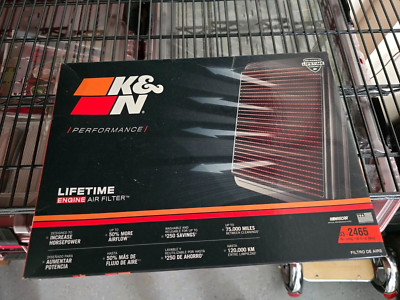 K&N 33-2465 KN Drop in Air Filters