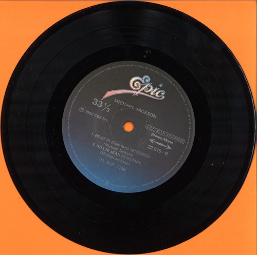 Michael Jackson Thriller #1 (7" Single Brazil - 1983) - Foto 4 di 4