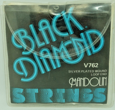 Black Diamond V762 versilberte gewickelte Schlaufenende Mandolinensaiten