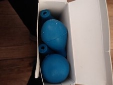 4Pk 10ml Glass Graduated Dropper Pipettes Lab Dropper with Blue Rubber Cap NEW