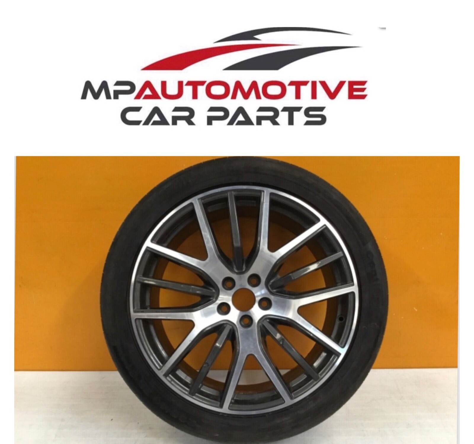 +Maserati Levante 2018+ GENUINE single alloy wheel with tyres USED 265/40/r21