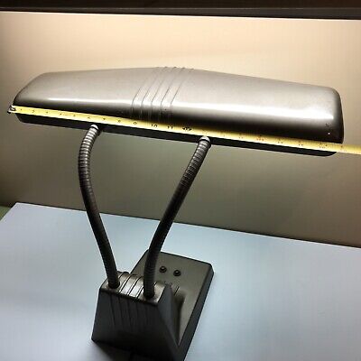 Vintage Mid Century 1950s Dazor 1000 Art Deco Desk Lamp Good Working  Condition