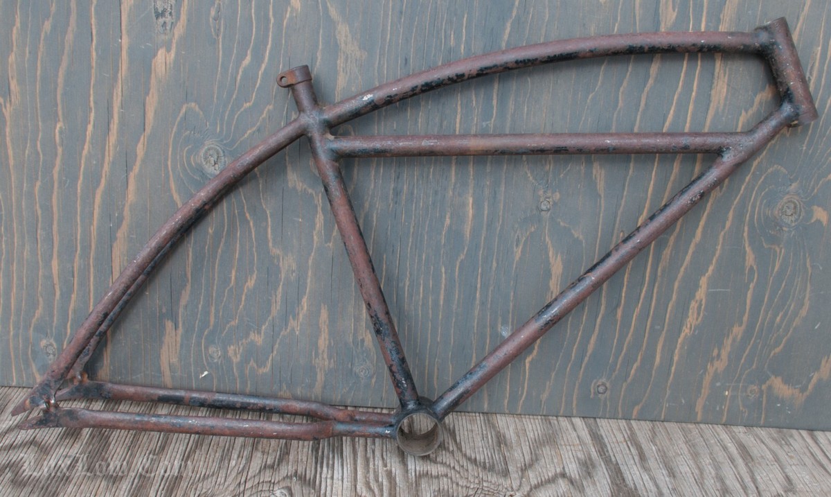 schwinn クルーザー 26インチフレーム クロモリフレーム OLDMTB Vintage 1936 Prewar Schwinn Motorbike Bike FRAME 26