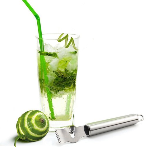 Nuovo Pelapatate Limone Lime Arancia Frutta Agrumi Zester Cucina Artigianale Acciaio Inox - Foto 8 di 10