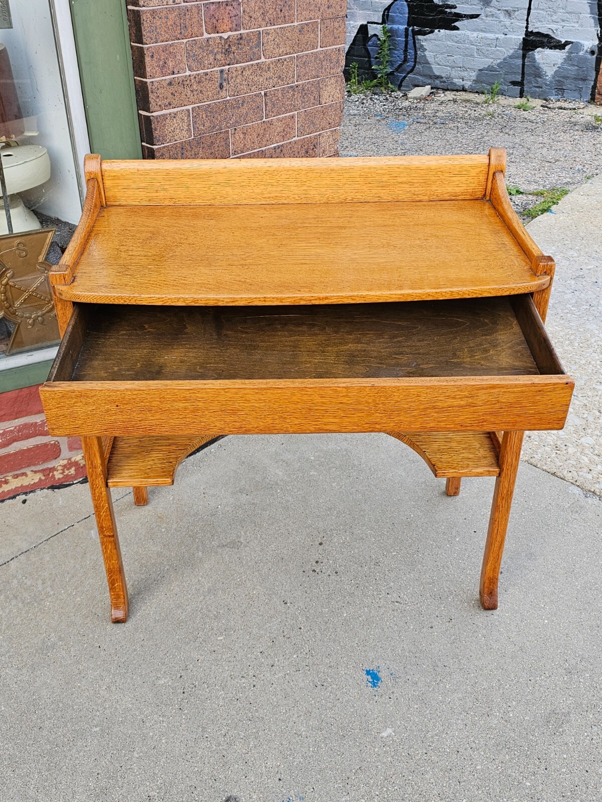 Mission Arts & crafts antique Oak Desk eBay