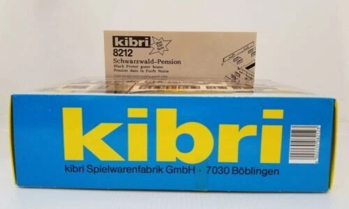 Modelo de plástico negro Kibri trenes