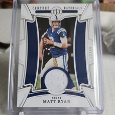 2022 Panini National Treasures Football Matt Ryan Patch 72/99 Century Materials