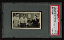 PSA 9 FRED ASTAIRE in CAREFREE 1940 Wix Cinema Cavalcade #98