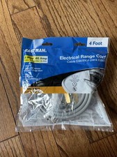 Eastman 4 Foot Electrical Range Cord 3 Wire 40 Amp 250 Volts 61256