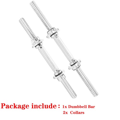 Durable Steel Handles Adjustable Barbell W/Star Collars Standard Plate Workout - Picture 6 of 12
