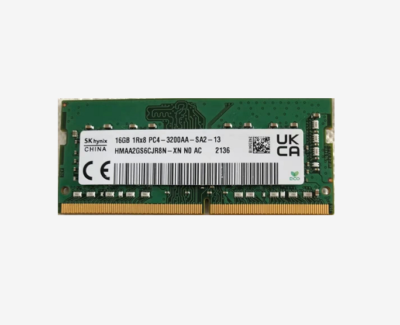 SK hynix 16GB DDR4 3200MHz メモリ SK Hynix 16GB DDR4 PC4-25600 3200MHz 260-Pin DIMM Ram Memory