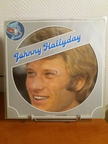 Vinyle Johnny HALLYDAY (Picture numéroté)***