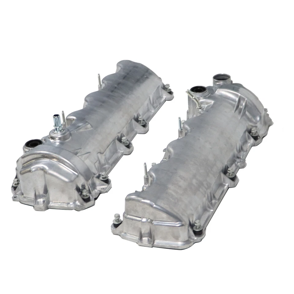 Pair LH+RH Engine Valve Cover 9L1Z6582D For 2004-2010 Ford F-150 V8 5.4L - Image 2 of 4