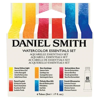 Daniel Smith Extra-Fine Watercolour Essentials Set (6 x 5ml)