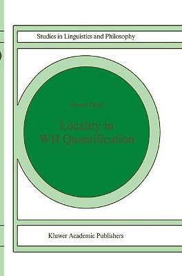 Locality WH Quantification Questions Relative Clauses Hindi, 1996e 9780792340997