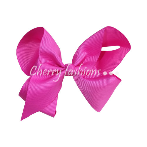 8" Inch Extra Large Bow Hair knot Clips Girls Ribbon Bows lot Kids clip Big - Picture 17 of 47