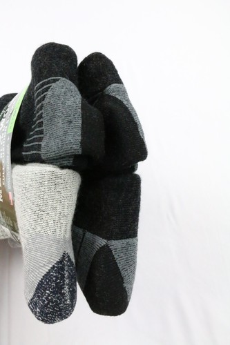 Kirkland Signature Merino Wool Mens 7-13 Outdoor Hiking Trail Socks Full Cushion - Picture 13 of 14