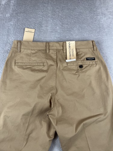 Scotch & Soda Men's Flat Front Chino Desert Sand pants size 32x30 Stains On Pant - 第 11/12 張圖片
