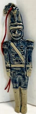 Rowe Pottery Works *Salt Glazed*Toy Soldier* Ornament* 22307U S209