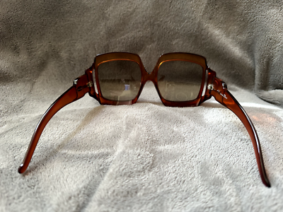 【美品】クリスチャンディオール ハーフクリア ロープモチーフ サングラス 70s Vintage Christian Dior 1970's Oversized Optyl D07 Sunglasses