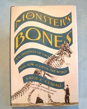 The Monster's Bones ~2022 HC~ Fossil Dinosaur Cretaceous Tyrannosaurus Rex 🦖
