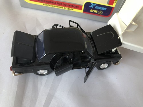Modellino Macchina GAZ 24 VOLGA. Model Russian Car From 2004. Agat Made In USSR. - Foto 12 di 12