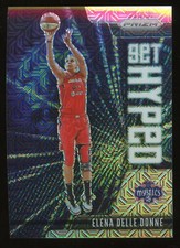 2021 Panini PRIZM WNBA Get Hyped MOJO PRIZM Card 13  - ELENA DELLE DONNE #04/25