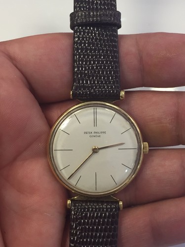 Patek Philippe Santiago Calatrava 2592 VINTAGE 18K GIALLO ORO ANNI 1960  Orologio | eBay