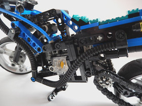 Lego 8430 Motorbike Technic Model Riding Cycle 100% Complete