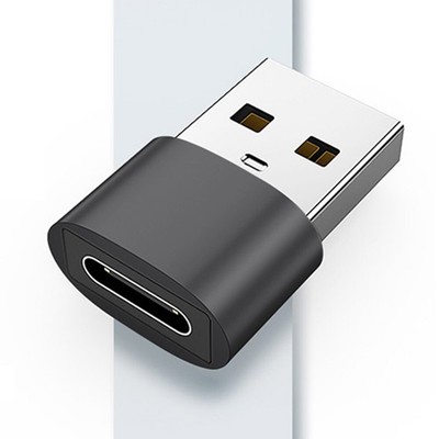 Compact USB C to USB A Adapter for Convenient Charging and Connectivity