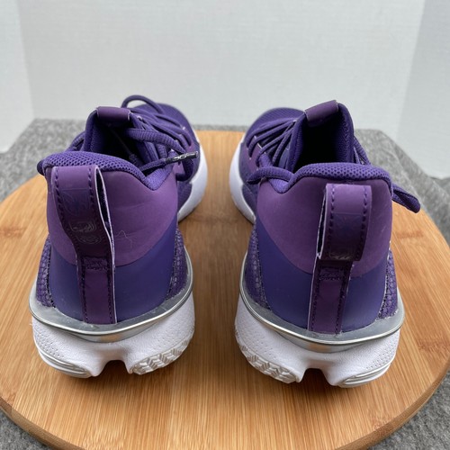 Under Armour Curry 7 3023838-501 Purple Basketball Women's Shoes 7.5 NEW - Picture 4 of 8