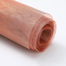 Pure Copper Mesh Screen Roll 30Mesh-Size15.7"x47.2" 99.9 -Copper Wire Mesh S...
