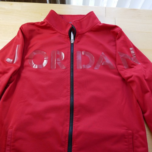 Air Jordan Jumpman Jacket XL Teen (13-15) Red Full Zip Long Sleeve Bascketball - Picture 3 of 10