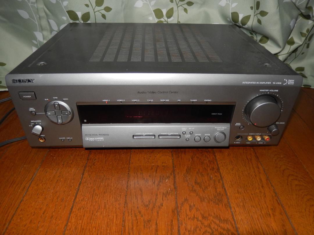 SONY AVアンプ TA-V606 SONY Sony TA-V606 AV amplifier 5.1ch | eBay