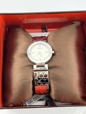 Coach Mercer Women’s Watch With Etched Band