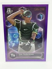 2022 Bowman Platinum Precious Elements Tyler Soderstrom Purple /250 #PE-14 (RC)