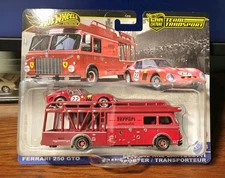 Hot Wheels Team Transport Ferrari 250 GTO & Fiat 642 RN2 Bartoletti #83