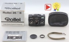 Tested Meter OK  Almost MINT  Rollei 35 TE Black 35mm Film Camera From JAPAN